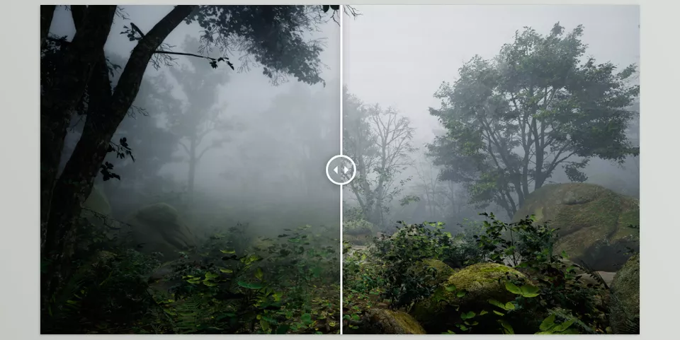 Screen Space Fog Scattering - It automatically applies to any scene or blueprint that utilizes Exponential Height Fog.