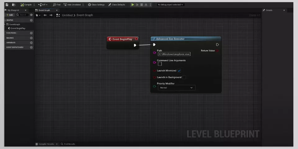 exe Extension Process Management - Design custom game launchers for your projects.