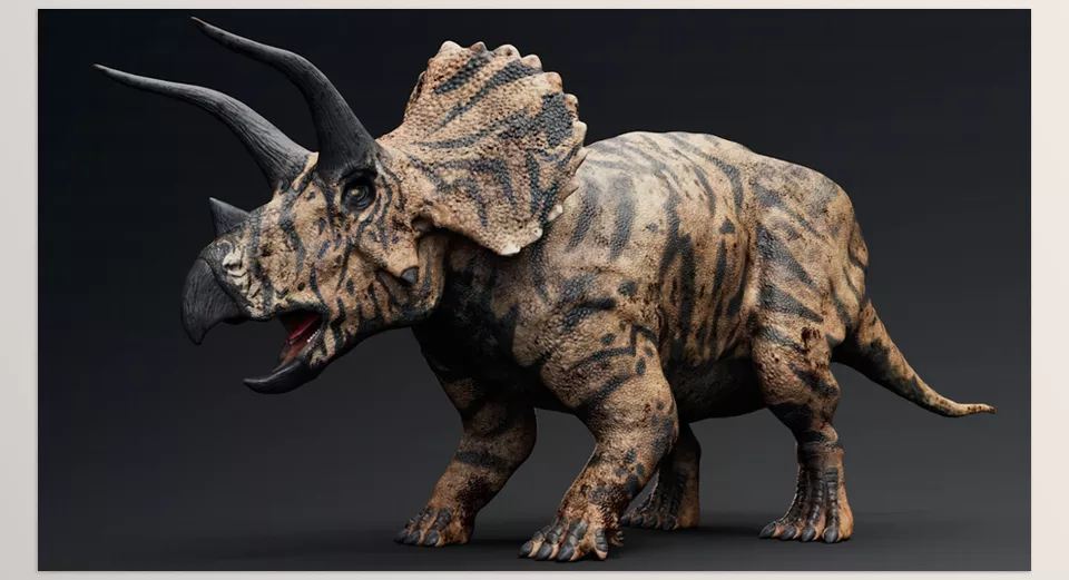 Unreal Engine - Triceratops - Versatile Skin Pack