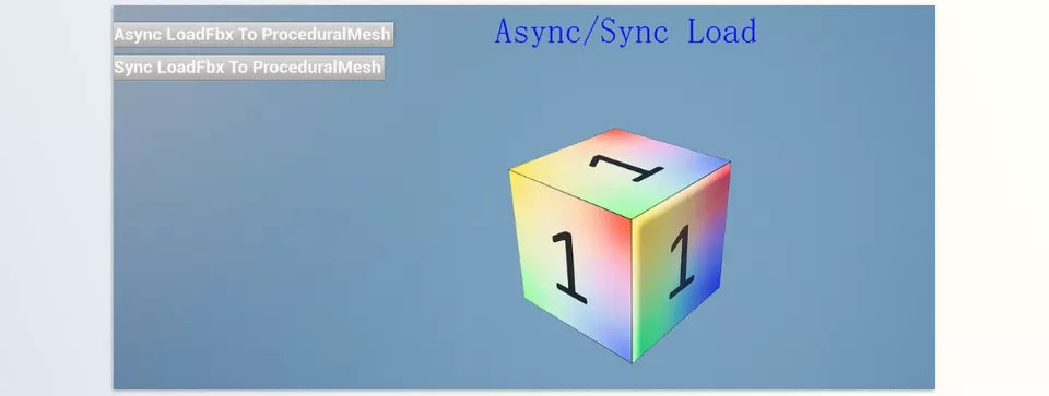 Support Async and sync - RuntimeLoadFbx