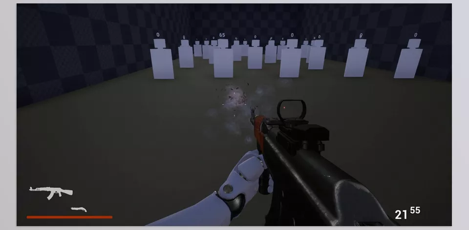 Multiplayer Shooter Engine - Advanced shooter template with flexible movement and weapon systems.