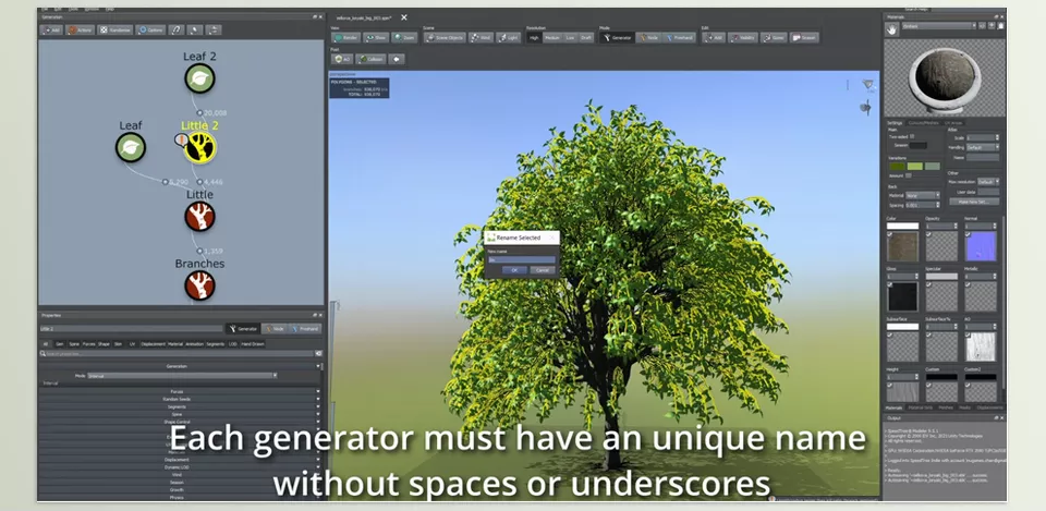 IGToolsPP Speedtree to Pivot Painter - Contains a modified version of PP2 materials organized as material layers, with normal or UDIM textures.