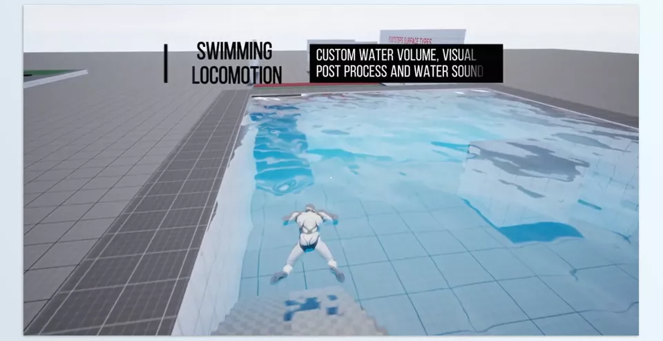 Smart Locomotion - Swimming with Water Plugins Support