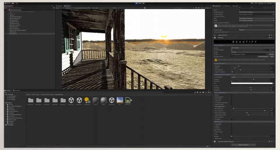 Beautify 3 - Advanced Post Processing - Eliminates excessive blur often introduced by various antialiasing post-effects.