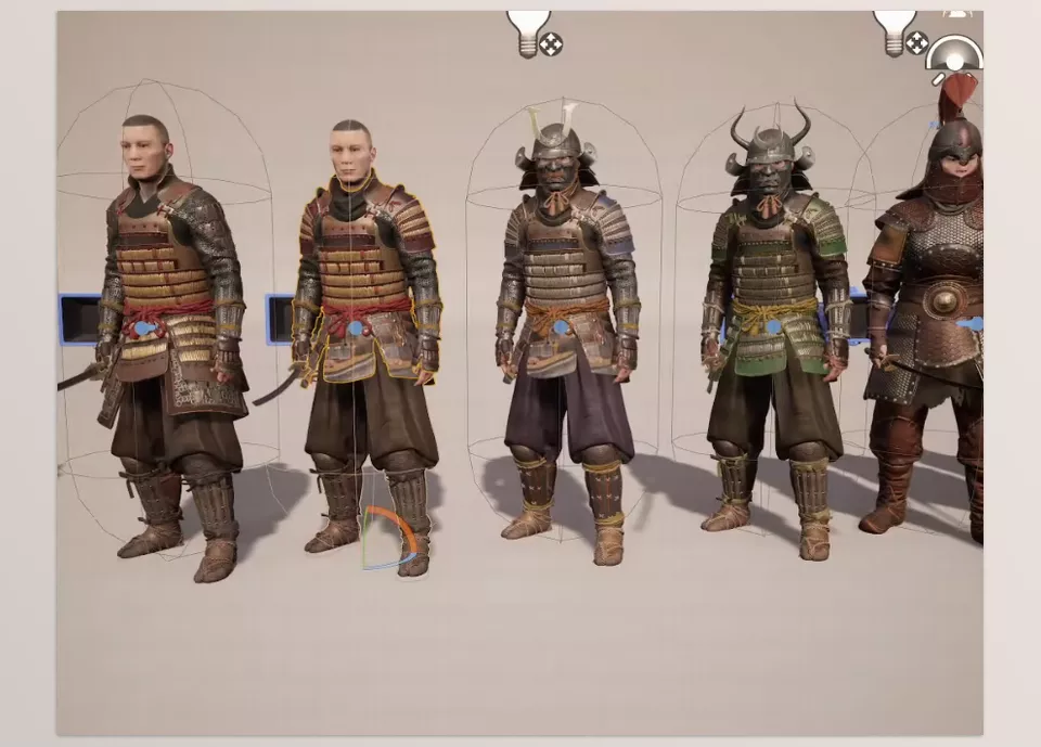 Asian Armour - High Customizability