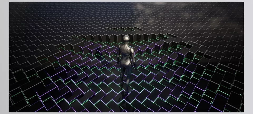 Geometry Floor VFX Pack 3 - easily create new geometry floor visual effects with your contents.