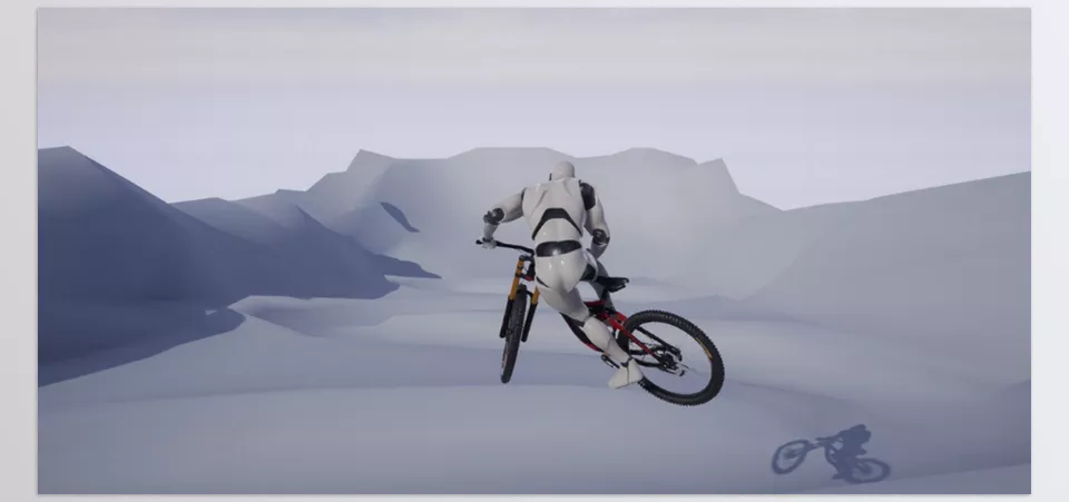 Downhill BIke (MTB) - Fully Dynamic suspension.