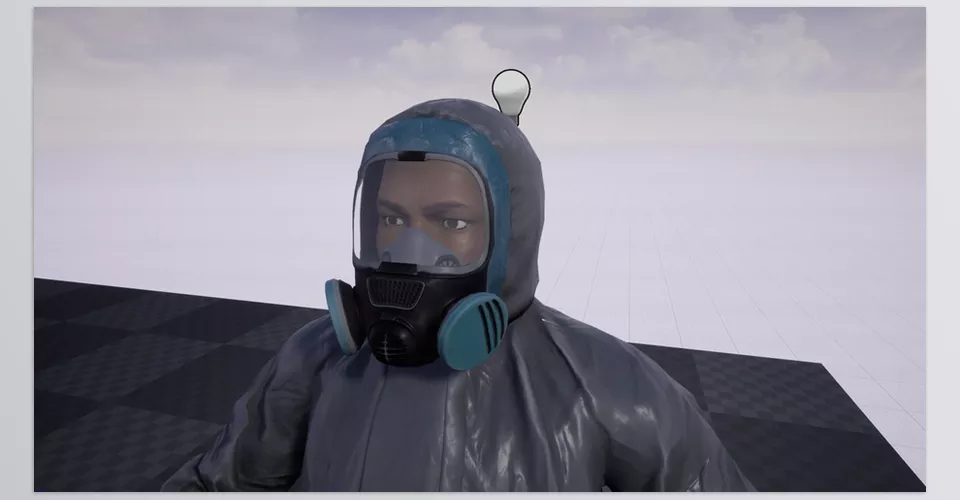 Unreal Engine - Protective Suit - High-Quality Textures