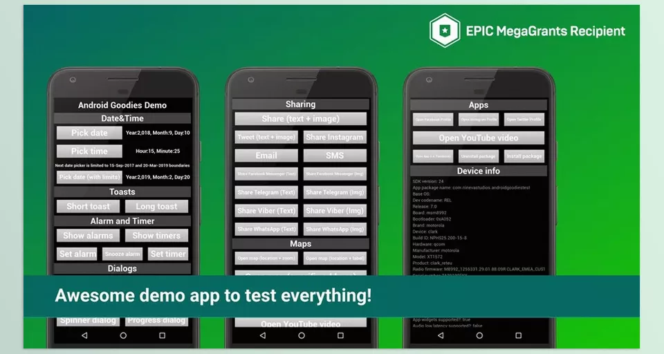 Android Native Goodies