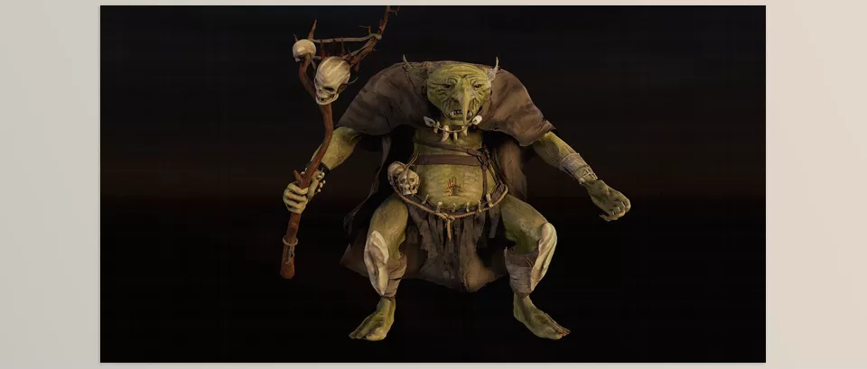 Unreal Engine – Goblin Shaman Download for UE (4.25-4.27, 5.0-5.4)