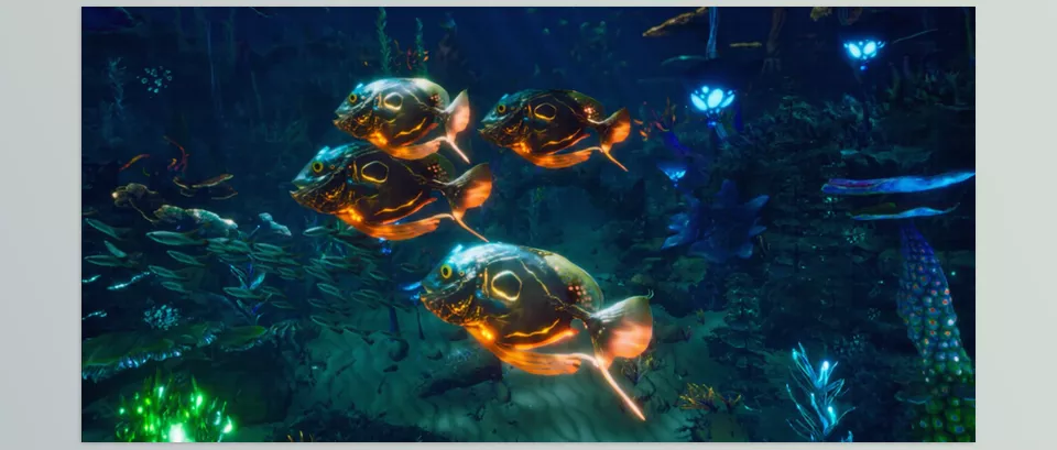 Unreal Engine – Alien Fish for School System Download For UE (4.26-4.27, 5.0-5.4) – Scifi Fantasy Creatures