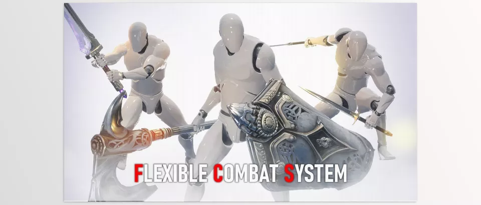 Unreal Engine – Flexible Combat System – Basic Download v5.3 for UE (4.27, 5.0-5.5)