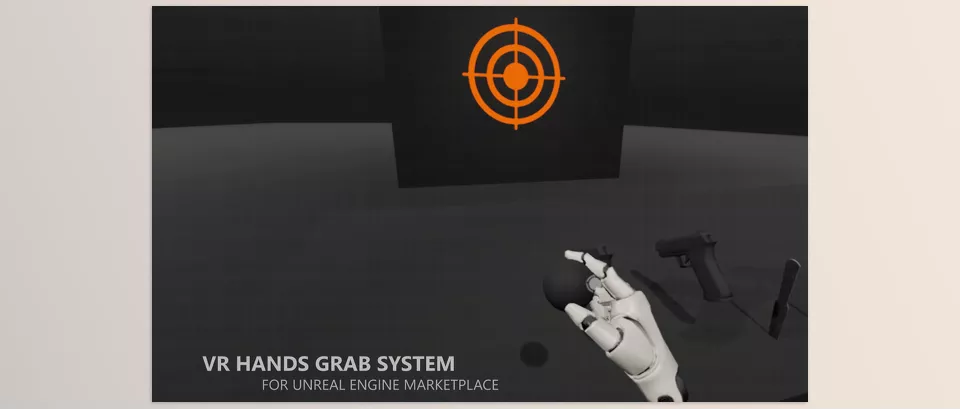 Unreal Engine – VR Hands Grab System Download for UE (4.26-4.27, 5.4-5.5)