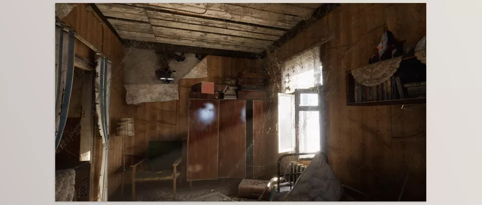 Unreal Engine – Abandoned house Download For UE (5.1-5.4)