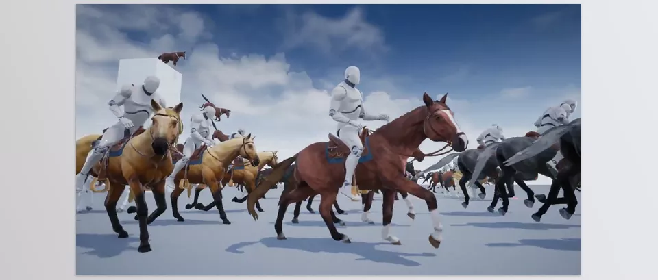 Unreal Engine – Horse Animset Download for UE (4.27, 5.0-5.4)