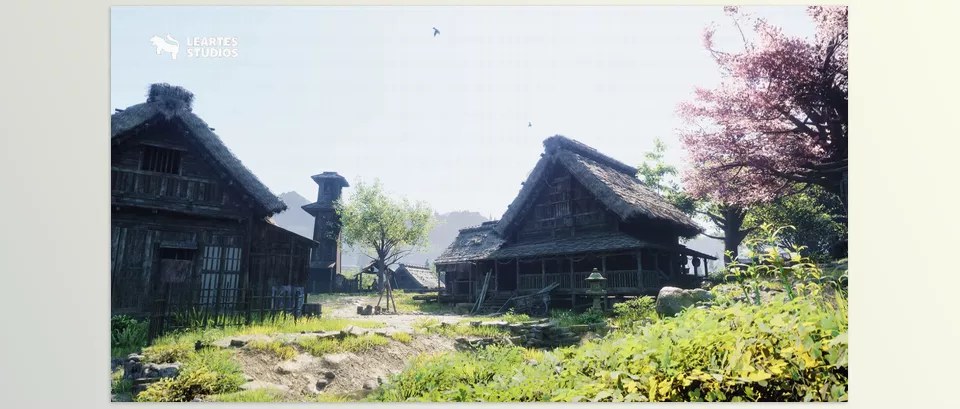 Unreal Engine – Feudal Japanese Village Environment Download for UE (5.0+) – Japan Medieval Shogun Modular Realistic