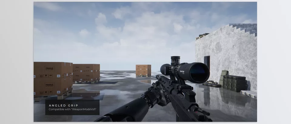 Unreal Engine – Precision Sniper Rifle Download For UE (4.22+)