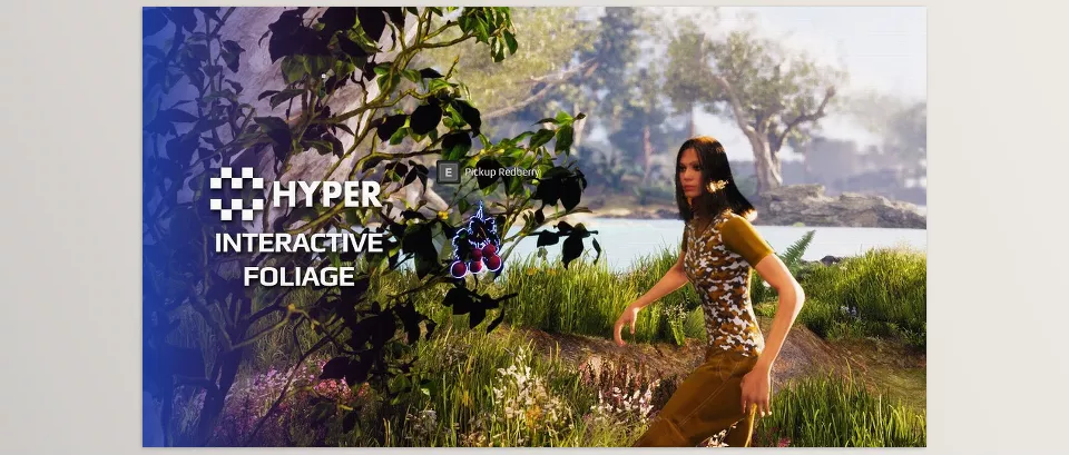 Unreal Engine – Hyper Interactive Foliage Download v2 for UE (5.1)