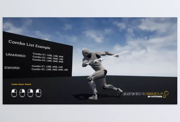 Unreal Engine – Easy Combo Buffering Download v5.3 for UE (5.0-5.4)