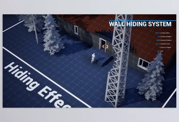 Unreal Engine – Wall Hiding System Download for UE (4.26-4.27, 5.0-5.4)