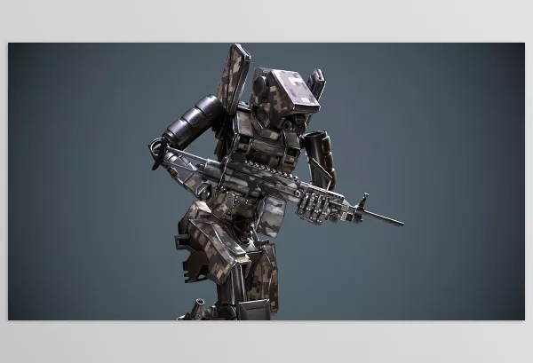 Unreal Engine – Military Droid Hex v5.0 Download for UE (4.27, 5.0-5.4)