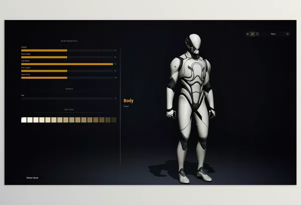 Unreal Engine – Ultimate Character Customization v5.3 Download for UE (4.26-4.27, 5.0-5.4)