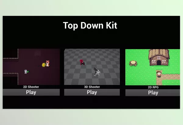 Unreal Engine – Top Down Kit Download For UE (4.25-4.27, 5.0-5.4)