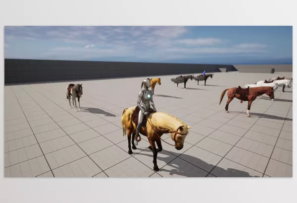 Unreal Engine – Advanced Riding Locomotion System Download v1.5.1 For UE (4.26-4.27, 5.0-5.5)