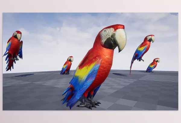 Unreal Engine – Medhue Parrot Download For UE (4.26-4.27, 5.0-5.5)