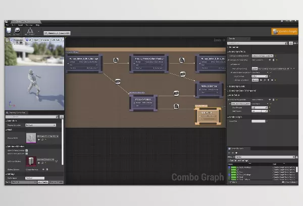 Unreal Engine – Combo Graph Download for UE (4.26-4.27, 5.0-5.6)