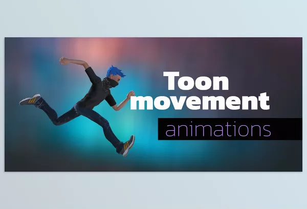 Unreal Engine – Toon Movement Animation Set Download For UE (5.0-5.4)