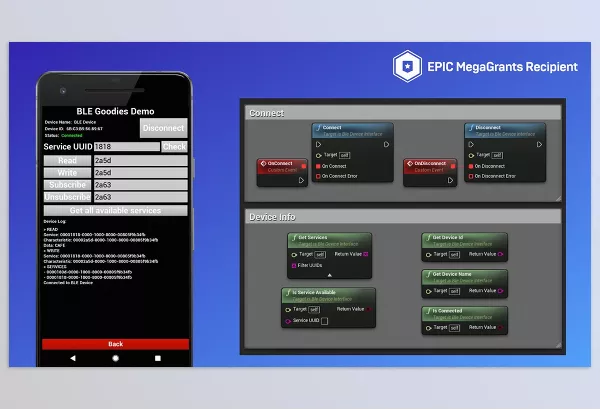 Unreal Engine – BLE Utilities V2 Download v2.0.9 For UE (5.2+)