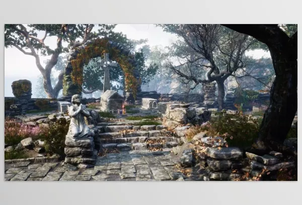 Unreal Engine – Graveyard and Nature Set Download for UE (4.15-4.27, 5.0-5.4)