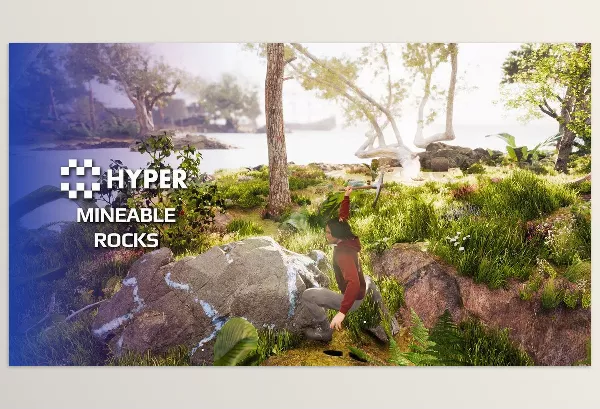 Unreal Engine – Hyper Mineable Rocks Download v2 for UE (5.1)