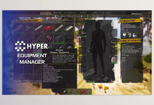 Unreal Engine – Hyper Equipment Manager Download v2 for UE (5.1)
